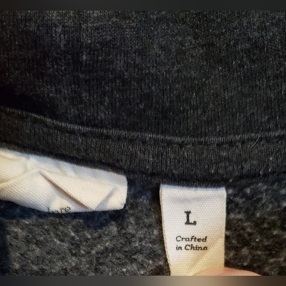 tentree Women's  Gray Hoodie with Graphic Design - Picture 3 of 5